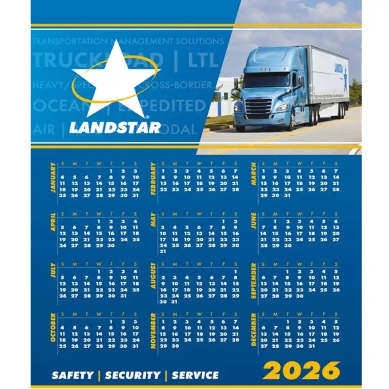 2026 Hanging Calendar
