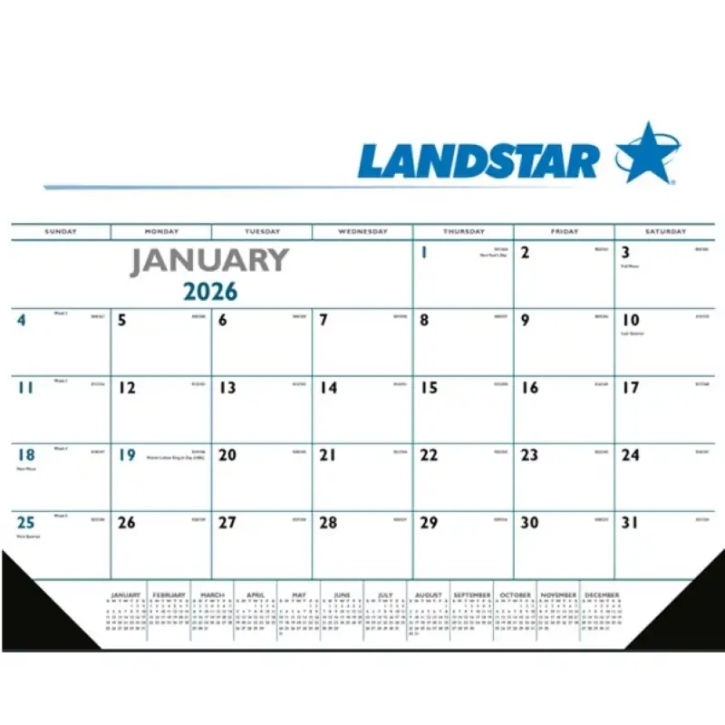2026 Calendar Desk Pad