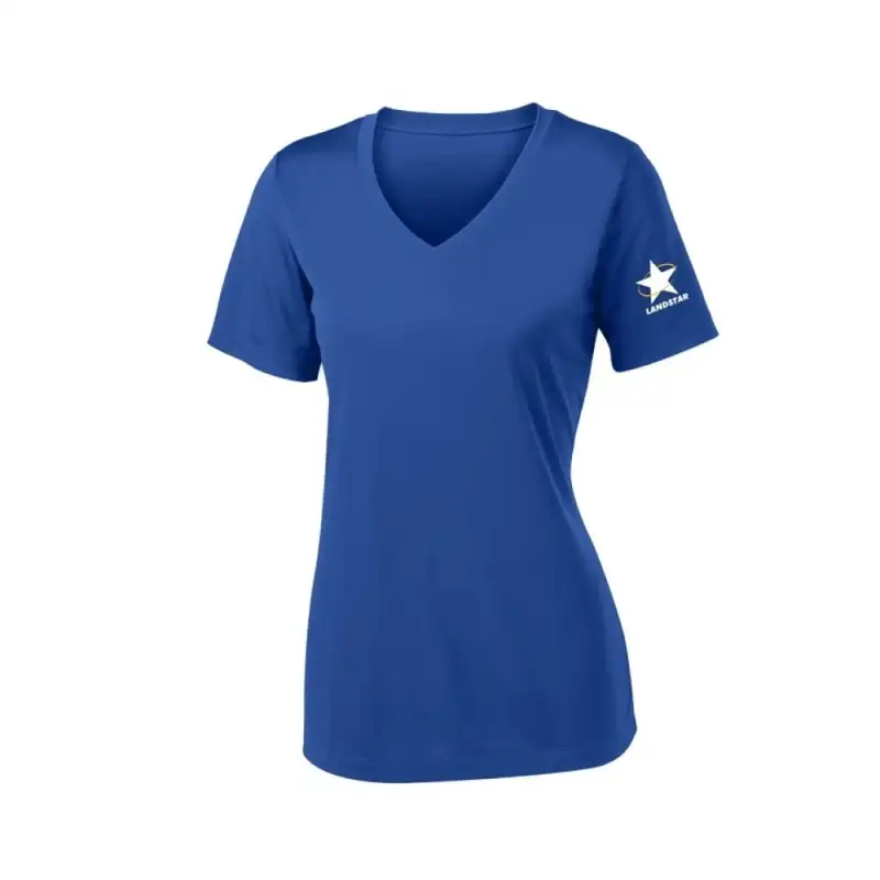 Ladies S/S V-Neck Tee