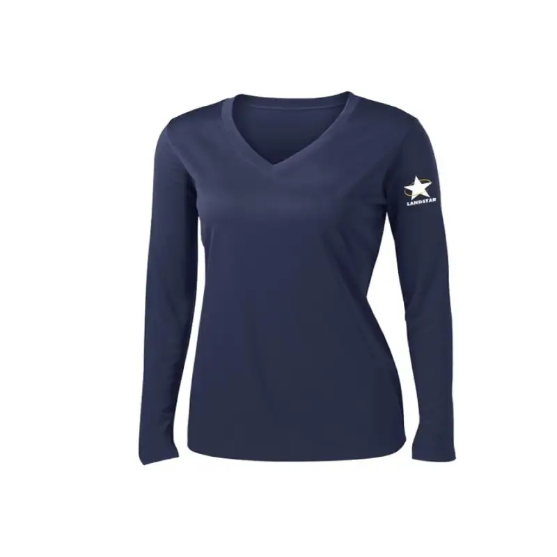 Ladies L/S V-Neck Tee