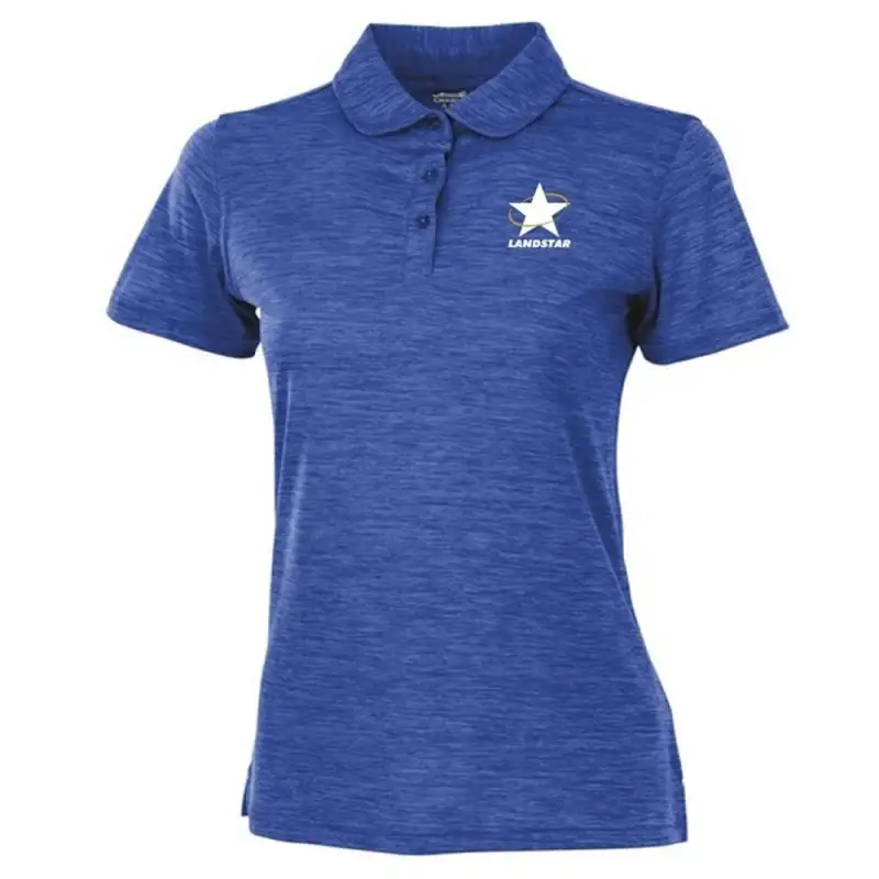 Ladies Space Dye Polo