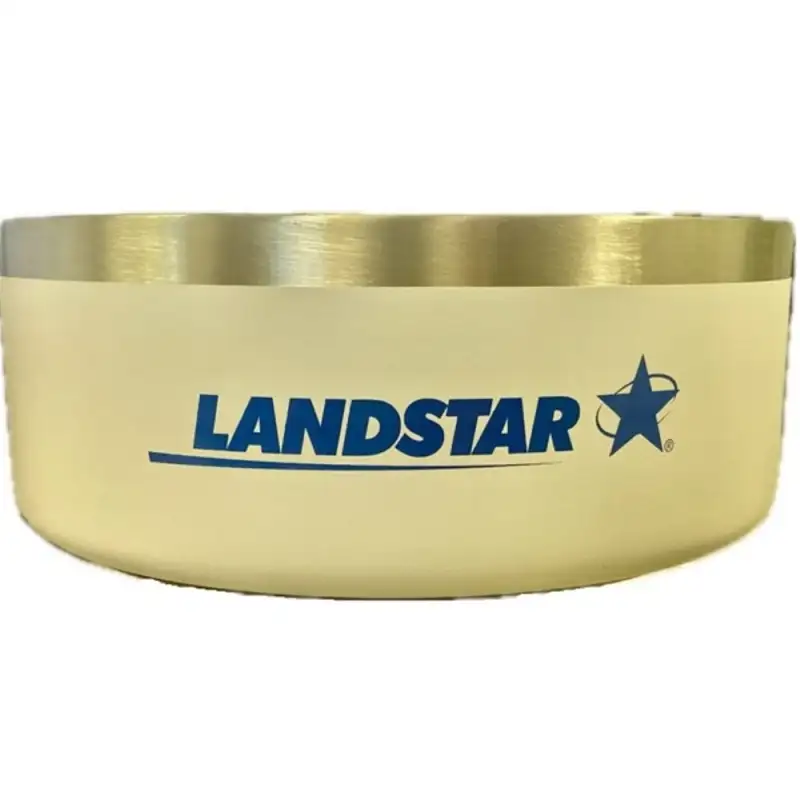 40 oz White Stainless Bowl